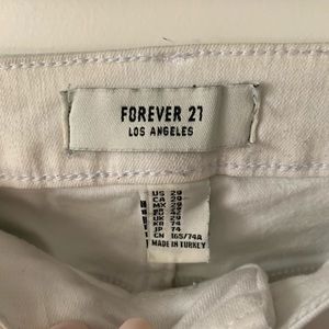 High rise skinny jeans